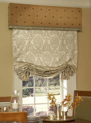 Relaxed Roman Shades